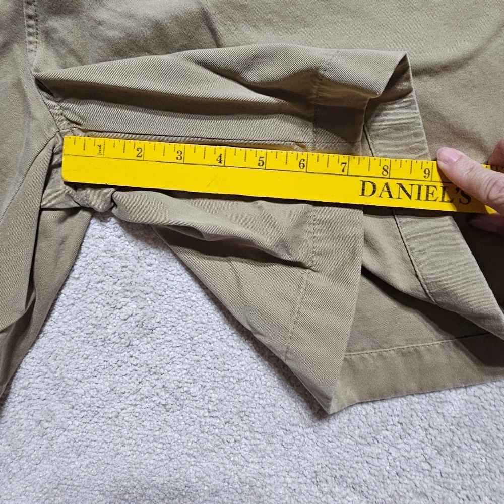 Two Pair‎ Nautica Men's Khaki Shorts Zip Elastic Waist Casual Comfort Summer XXL - Picture 9 of 14